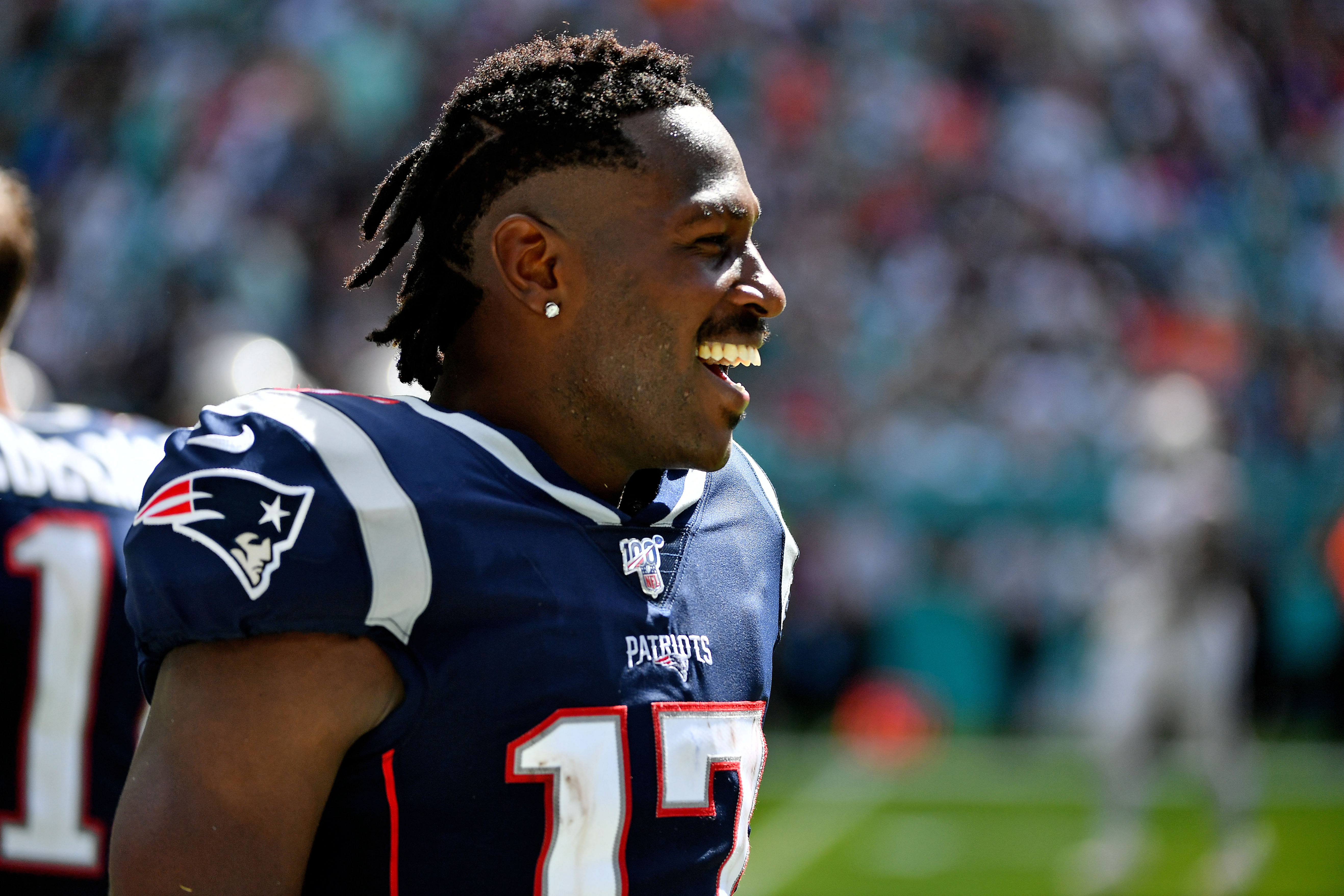 Former New England Patriots WR Antonio Brown - Source: Imagn